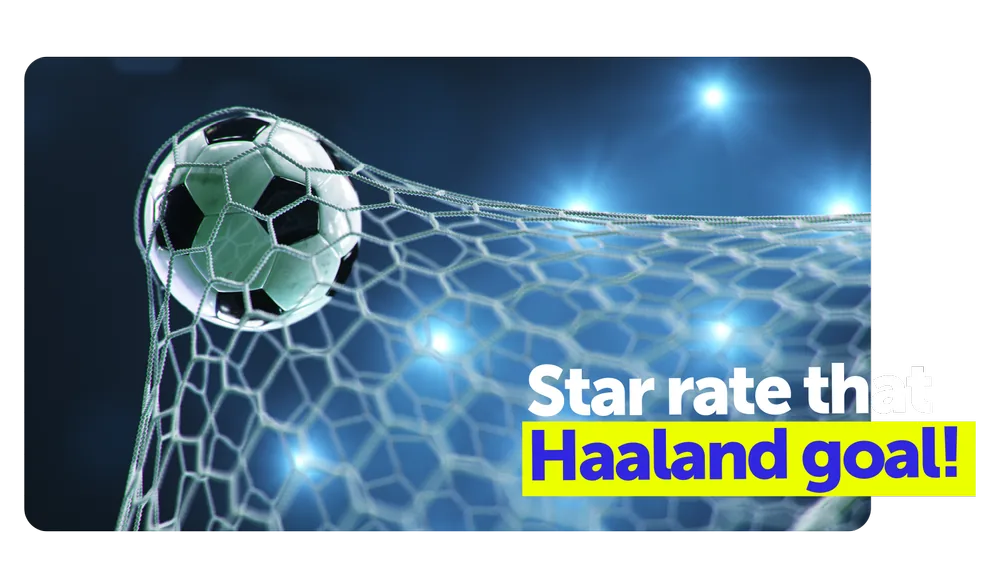 Star rate that Haaland goal!
